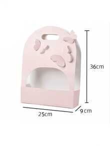 1PC Flower Box Pvc Cake Box Hand Flower Card Bouquet Packaging Box Flower Shop Packaging Bag Gift Box - Gift Box - View 10