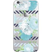 OTM Essentials 牡丹、ラナンキュラス、花 携帯電話ケース  6/6S/7用 - ブルー - 1 - チェックする 1