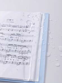 多层 A4 文件夹，透明套清晰文件整理器，大容量学生试卷存储相册学校用品，返校 - 彩色 - 查看 11