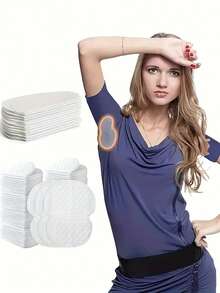 50/100/200片腋下止汗垫 男女腋下止汗垫 防多汗 腋下止汗垫 舒适无香 隐形垫