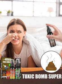 Practical Joke Fart Spray - Prank Toy With Awful Smell, Available In Poop, And Other Unpleasant Scents For Party, Holiday, Christmas Gatherings, And Pranks