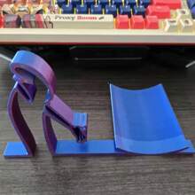 Portarotolo di carta igienica minimalista stampato in 3D - Elegante supporto per rotolo di carta igienica indipendente, perfetto per bagno, camera degli ospiti, cucine, soggiorni, camper, accessorio per il bagno, idea regalo unica per accessori e organizer per il bagno, articoli per il ritorno a scuola
