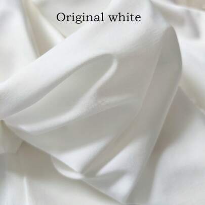 1 Meter (100*170cm) Ice Silk Fabric, 4-Way Stretch, Silky Soft Lycra Fabric For Yoga, Swimwear, Sun Protection Sleeves, Lightweight And Cool For Spring/Summer Clothing And Accessories