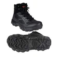 Large Size Military Boots For Outdoor Mountaineering Men And Women Outdoor Hiking Shoes,Off-Road Shoes, Workwear Boots, Soft Soled Desert Boots,New Men's Outdoor Casual Shoes, Combat Boots, Tactical Boots, Outdoor Hiking Shoes,Comfortable Suitable For Any Weather Combat Boots - Black - View 2