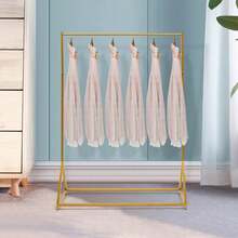 Rainaut Gold Iron Wedding Dress Bridal Garment Rack StandOther Hangers & Racks Back To School - Gold - View 4