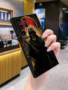 1 件耶稣红环相机防震手机壳，适用于 Apple、/Galaxy、Infinix、Redmi、OPPO、VIVO、Realme - 黑色 - 查看 4