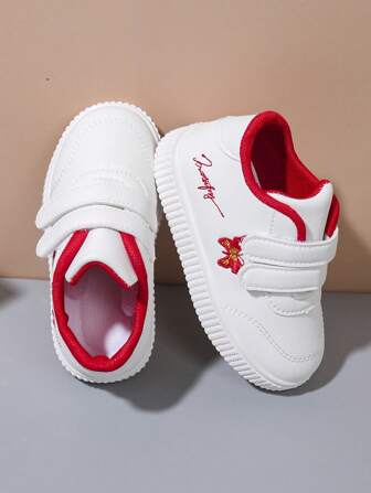 Children's Sports Shoes Girls, 2025 New Style Fashionable And Versatile Round-Toe Thick-Soled Anti-Slip And Breathable Casual Sports Boys' Shoes Shoes