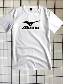 Unmissable 100% Cotton Short Sleeve T-Shirt MIZZU PRINT - White - View 1