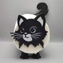 Supporto per rotolo di carta igienica carino e divertente a forma di rana, gatto, coniglio e mucca - Decorazione da bagno stampata in 3D, elegante contenitore per rotoli di carta, design organizzato per il bagno, accessorio da bagno, design giocoso, accessorio da bagno durevole