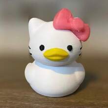 Sanrio 1 Pc Hello Kitty Duck With Pink Sparkle Bow Duck