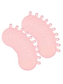 5/10/20 pezzi Panni struccanti riutilizzabili, salviette detergenti per il viso lavabili in lavatrice adatte a tutti i tipi di pelle, trucco, economiche, decorazione camera, toeletta, viaggio, camera da letto, accessori trucco, cuscinetto, applicatore trucco, cuscinetto cipria, spugnetta trucco