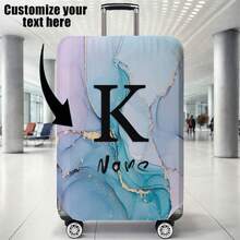 Vỏ bọc vali tùy chỉnh Vỏ bọc vali linh hoạt 18-32 inch cho vali 18 đến 32 inch Vỏ bọc vali tùy chỉnh cá nhân Tên tùy chỉnh Họa tiết Bảo vệ chống trầy xước Vỏ bọc vali Vỏ bảo vệ Vỏ bọc chống bụi Vỏ bọc chống bụi vali xe đẩy Phụ kiện du lịch Cửa hàng Quay lại trường học - Nhiều màu - Xem 1