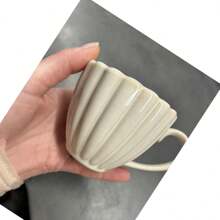 1 pieza Taza de cerámica, uso doméstico/restaurante/hotel/comercial, taza de leche/café, taza de bebida de cerámica, envase de bebida