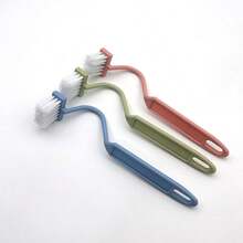 1件装V型马桶刷，小号马桶刷，无盲区清洁刷，浴室小工具，可壁挂