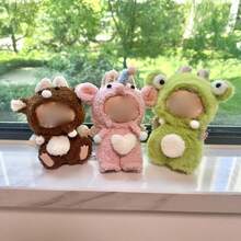 12pcs Random (Clothes Only) 17cm Plush Doll Removable Outfit Set, Suitable For 1st & 2nd Generation Doll, Sitting Party Appropriate (Excluding Shoes) - Multicolor - View 3