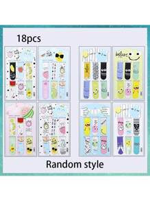 18/30 piezas Marcadores magnéticos, marcadores magnéticos para estudiantes, para niños/niñas, amantes de los libros, marcadores personalizados minimalistas, regalo único para amigos, útiles escolares, de regreso a la escuela