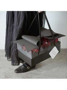 1PC Bow Flower Box Transparent Fruit Flower Gift Box 520 Rose Flower Box Hand Flower Cake Box Gift Box - Multicolor - View 8