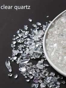 50g/100g/200g/500g Natural Quartz Ore Mineral Stone - Asymmetrical Crystal Stone For Aquarium, Home Decoration, DIY Jewelry Making