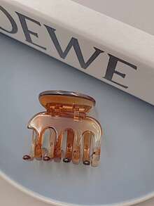 4 Stück/1 Stück Damen Mittel 5cm/1,97 Zoll schwarze & braune quadratische Kunststoff leichte Haarspange, modische vielseitige hochwertige elegante einfache einfarbige Haarklammer, geeignet für täglichen Ausgang, Lässig, Party, Pendeln, Urlaub, Gesichtswäsche, Make-up, passende Kleidung Haarspangen Haarklammer Haarklammern Haarklammer Haarfänger Clip, Klammer Herbst Winter Haaraccessoires für Frauen - Kleine Kielgreifklemme - Übersicht 12