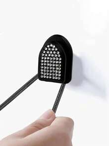 车载隐形小挂钩，镶嵌钻石，迷你白钻汽车挂钩 - 紅色 - 查看 21