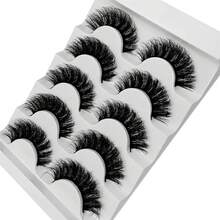 21Pairs/3Pack Full Wispy Strip Eyelashes, 8D Volume Curly False Eyelashes - Fluffy Faux Eyelashes For Dramatic Eyes - Fluffy Lashes - View 3