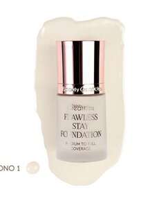 Base de Maquillaje Beauty Creations Tono 1 Facial Cobertura Alta Acabado Natural Mate Cosmético Maquillaje Profesional Piel Uniforme Hidratante Larga Duración Belleza - 01 Natural - Ver 1