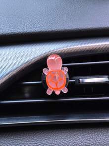 1 件装汽车出风口装饰发光乌龟形装饰配件 - 均碼 - 查看 4