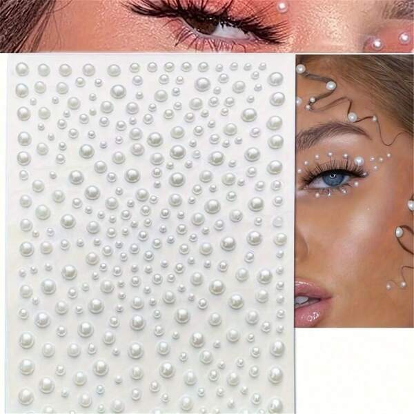 325pcs Golden Glitter Gem Stickers For Face & Eyes - Glitter Party, Festival Makeup, Wedding Decals | Sparkling Diamond Glitter For The Face, Body Jewelry For Cosplay, Nail Art & DIY Crafts