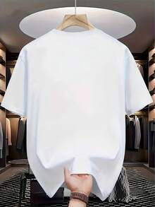 Camiseta estampada de moda para hombres - Blanco - Ver 6