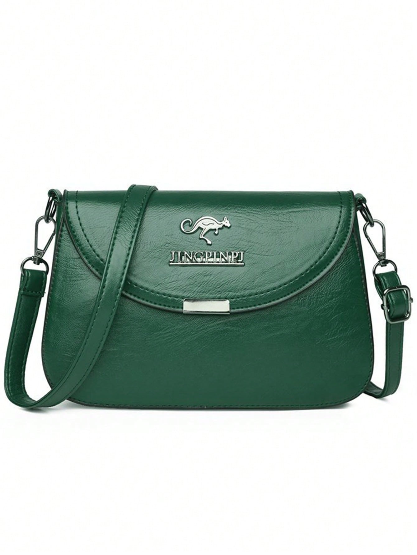 حقيبة كتف/عبر الجسم ذات لون سادة من البولي يوريثان...