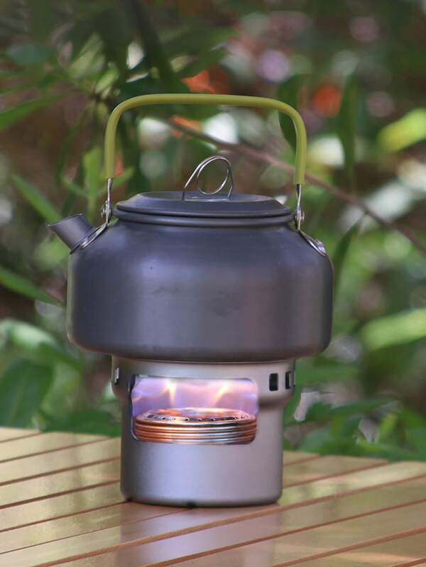 1pc Alcohol Stove Outdoor Camping Portable Boiling Tea Vaporizing Stove Head, Solid & Liquid Fuel Dual Use, Camping Stove