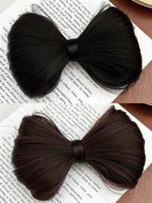 女士时尚可爱蝴蝶结发夹,适合日常及派对佩戴,假发发饰,四季皆宜,情人节礼物,爪夹发夹,发卡,学生用品,优雅,学院风,女士冬季装扮,蝴蝶结,发饰,接发,头部饰品,发夹 - 彩色 - 查看 20