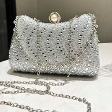 SLANGO Women Hand Bag Clutch Luxury Party Bags With Straps Tote Chain Bag Diner Bag Gift  Elegant