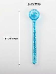 1 pieza Bola masajeadora de vidrio - Bola de masaje de cristal rosa para terapia de hielo, Belleza, Productos de cuidado de la piel, Spa, Autocuidado, Herramientas de cuidado de la piel, Cuidado facial, Suministros de esteticista, Masaje, Herramienta de masaje facial, Rodillo facial, Rodillo de hielo, Rodillo de hielo para la cara - Multicolor - Ver 5