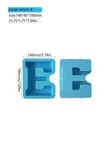 Alphabet & Number Silicone Resin Mold Casting And Flower Preservation - Deep Epoxy Resin Mold Set For DIY Weddings, Valentine's Day Gifts, And Home Decoration Artifacts - , Flexible And Non-Deforming Material, Easy Demolding And Cleaning
