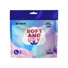 Set de 3 paquetes de ropa interior desechable para incontinencia de mujer, máxima absorción, ajuste abrazador para comodidad durante todo el día - Azul - Ver 12