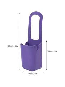 1 funda para vaso de bicicleta de carretera, accesorio soporte para vaso, bolsa colgante para carrito de bicicleta eléctrica, soporte para vaso de silicona, soporte para vaso de bicicleta, barandilla de piscina, bolsa colgante para té con leche, bolsa para vaso de silicona multifuncional
