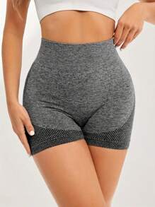 4pcs Seamless High Waist Shaping Shorts, Butt Lifting Close Fitted Fitness Biker Shorts,Soft And Comfort, Women's Underwear & Shapewear