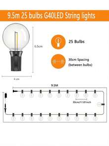 Luxury Solar Fairy Light Gift Set 31ft - Waterproof USB/Remote Control 4 Effects, Professional Grade Outdoor & Indoor Decor Lighting For Romantic Events - Multicolor - View 14