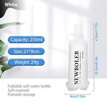 TPU Outdoor Sport Bottle Folding Soft Flask Drink Water Bottle For Running Camping Hiking Bicycle Fitness Water Bag - Multicolor - View 18