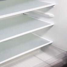 1/4/8pcs Refrigerator Mats, Washable, Waterproof & Oil-Resistant, Suitable For Refrigerator Shelves, Freezer Glass Shelves, Cabinet Drawers, Etc. - White - View 2