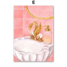 1 pièce Cadeau Moderne Peinture sur canevas Affiche Impression Abstrait Lignes Colorées Vie Canapé Fauteuil Poissons Crocodiles pour Décoration Murale Salon Maison, Cadre en option