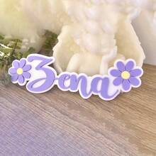 Etiquetas de nombre de acrílico, etiquetas de nombre de margarita de doble capa, letreros con forma de flor/mariposa/elefante, decoraciones de pared personalizadas para dormitorios y guarderías de niños, letreros personalizables para cumpleaños y eventos, etiquetas de nombre vintage, etiquetas de nombre para niñas, decoraciones para habitaciones y fiestas, impresión de patrones, multifuncional, elegante, adecuado para oficina, Día de San Valentín, Día de la Madre, bodas, inauguración de la casa y otras ocasiones. - Multicolor - Ver 22