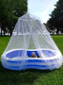 1pc Large All-Season Mosquito Net - Waterproof, Insect Repellent, Suitable For Outdoor Camping, Garden Protection And Room Decoration, Camping Essentials | Quiet Camping Setup | Durable Mosquito Net, Mosquito Protection
