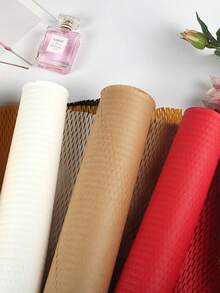 10米蜂窝纸包装缓冲卷 穿孔包装缓冲卷 移动绿色包装纸 - 彩色 - 查看 5