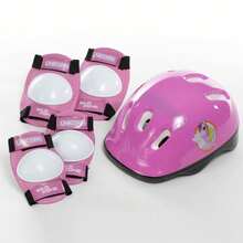 Sk8 Zone Unicorn 四輪滑鞋 兒童輪滑鞋 護具 頭盔 滑冰套裝 尺寸 9-12