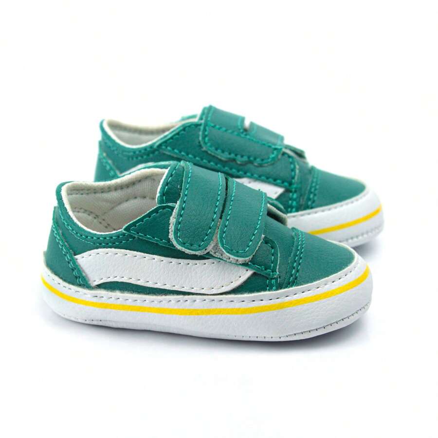 Baby Shoes Low Top Comfortable Sneakers For Boys And Girls - SPECIAL OFFER IN VARIOUS COLORS - 綠色 - 查看 1