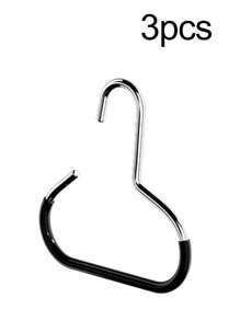 3/6 Stück Hutablage Aufhänger, rutschfester Aufhänger Organizer, kreative runde Ring Kleiderbügel Haken, Edelstahl Kleiderschrank Haken für Hüte, Hosenträger, Krawatten, Schals, Wäsche