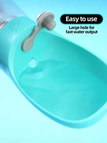 1 件装宠物便携式水杯，适合遛狗，户外旅行饮水瓶，狗/猫饮水器配件 - 彩色 - 查看 3