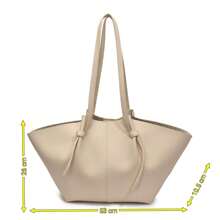 Fashionable Simple Large Capacity Shoulder Bag, High-End Litchi Texture, 2025 New Underarm Small Bag, Versatile Commuter Tote Bag